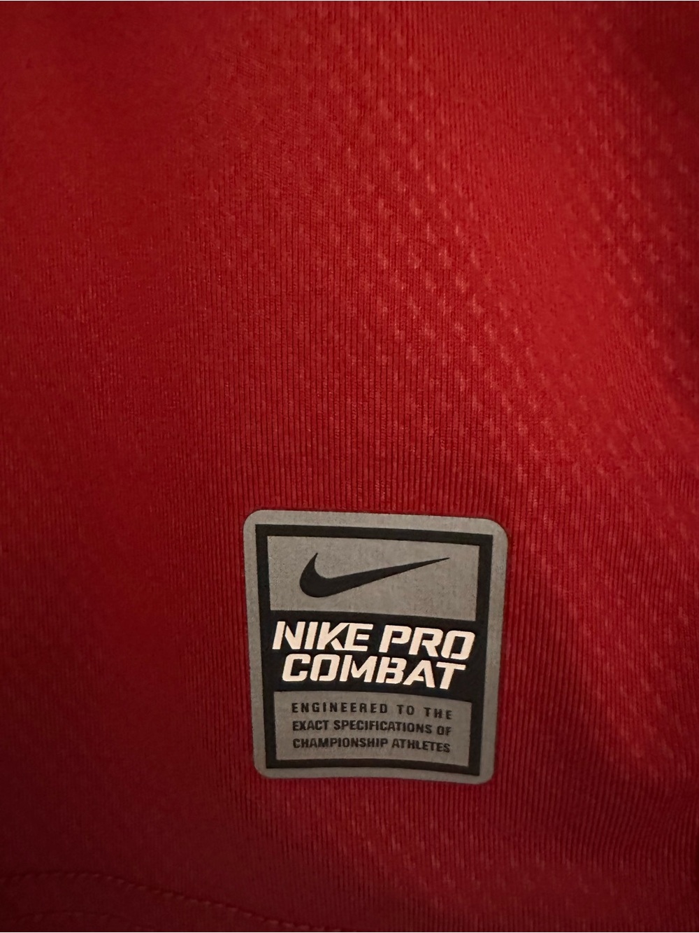 Alabama Crimson Tide Nike Pro Combat Men’s DriFit SS T-Shirt Size M - Picture 7 of 8